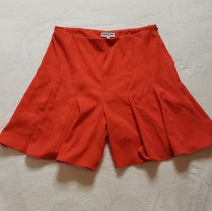 Opening Ceremony - Hot Orange Short Pant Skirt